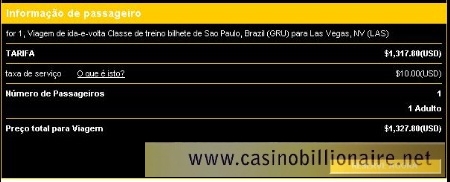 Passagem para Las Vegas